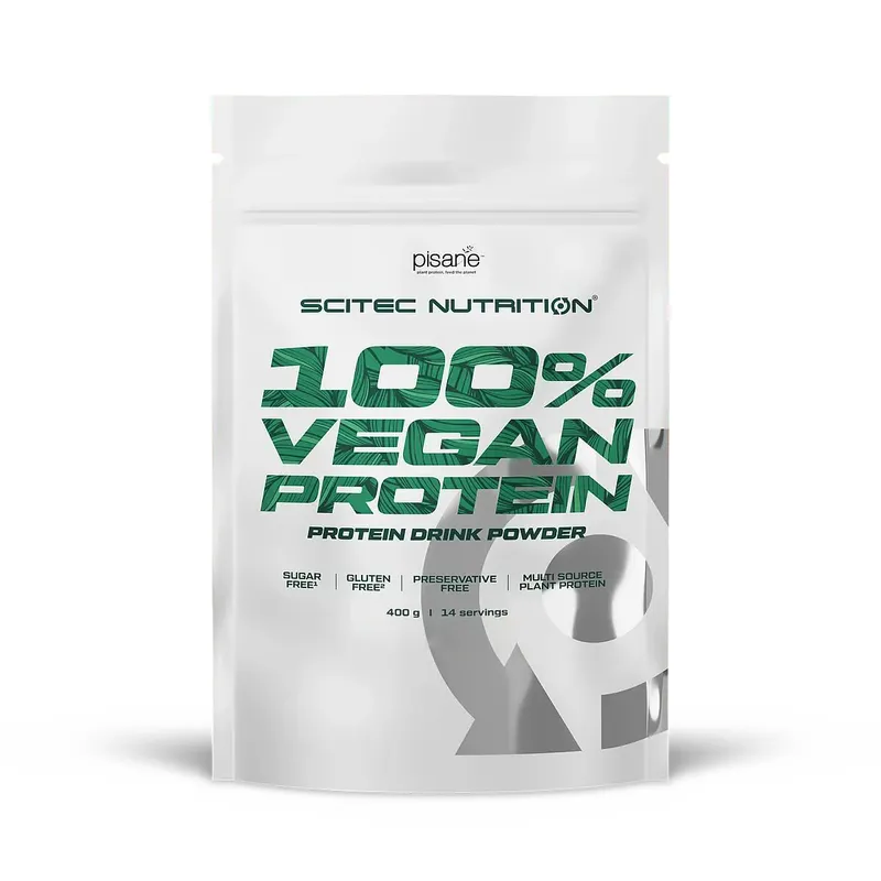Веганський протеїн Scitec Nutrition 100% Vegan Protein, 400 грам - Ваніль