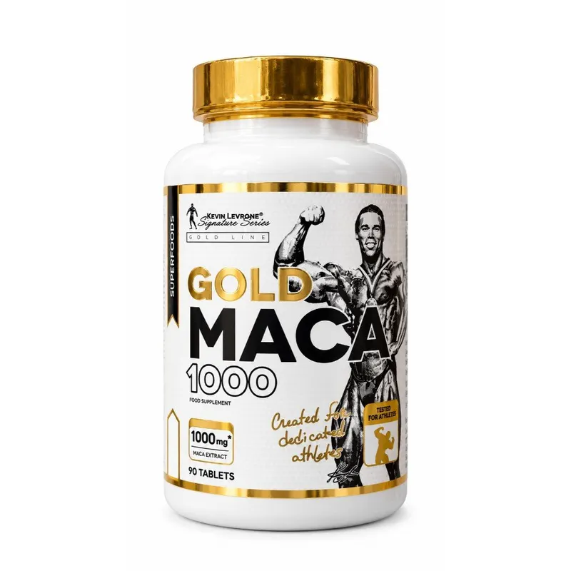 Натуральна добавка Kevin Levrone Gold Line Maca 1000, 90 таблеток