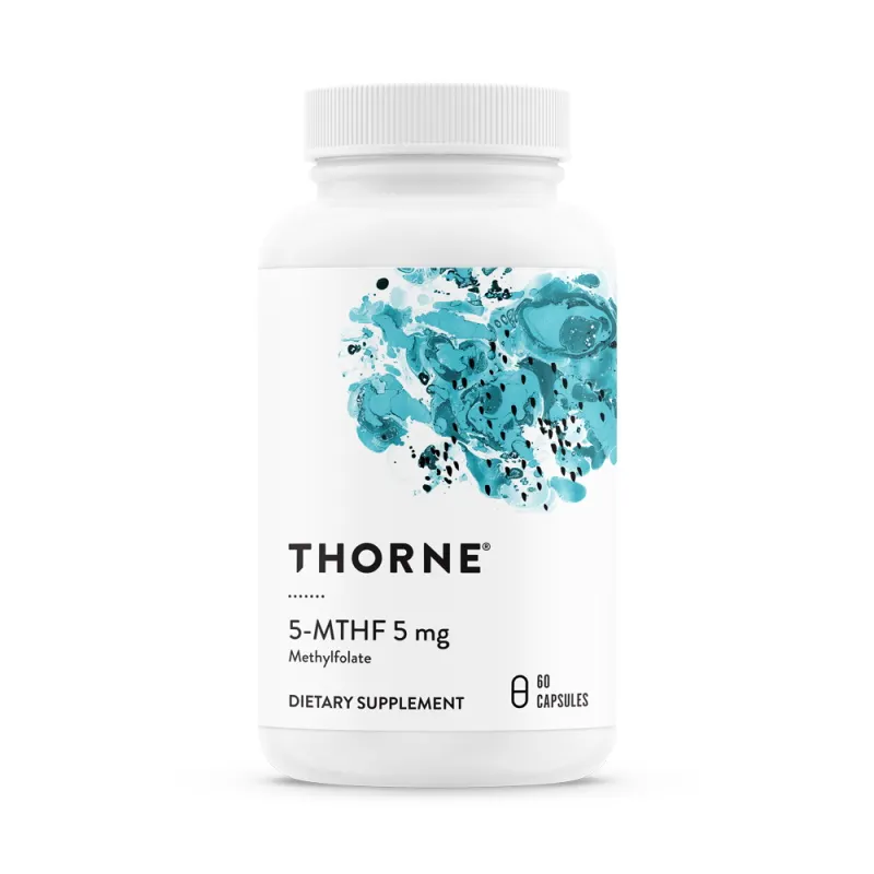 Вітаміни та мінерали Thorne 5-MTHF 5 mg, 60 капсул