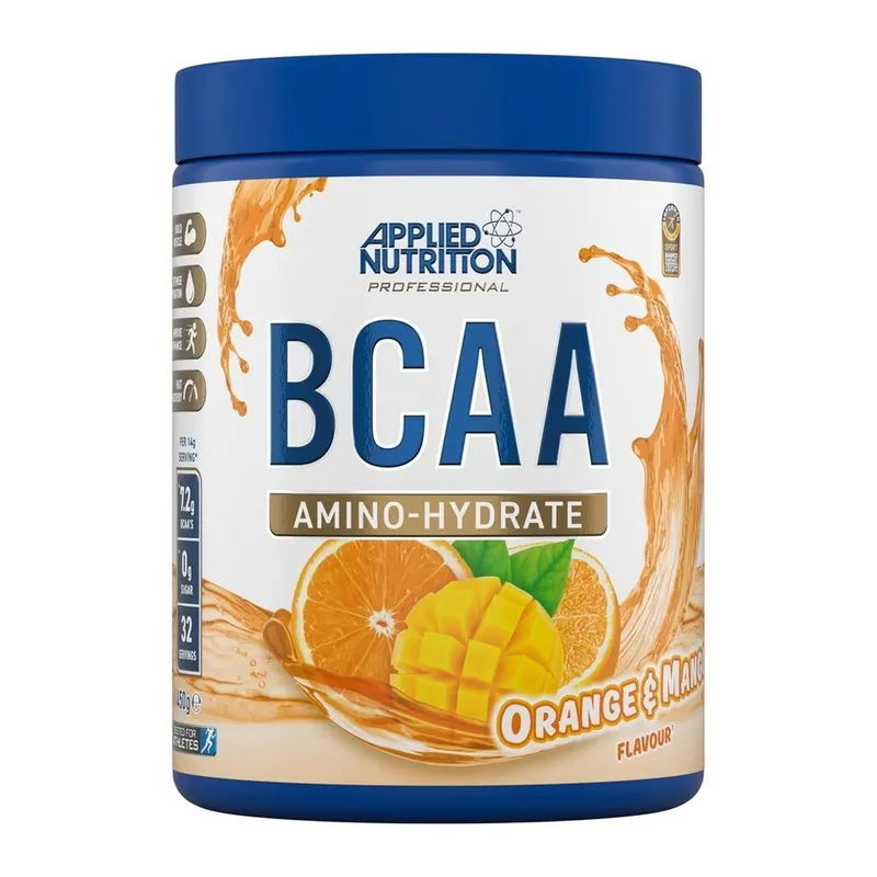 Амінокислота BCAA Applied Nutrition BCAA Amino Hydrate, 450 грам - Апельсин-манго