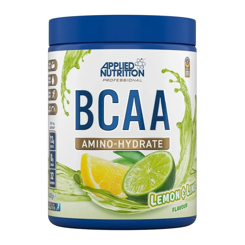 Амінокислота BCAA Applied Nutrition BCAA Amino Hydrate, 450 грам - Лимон-лайм