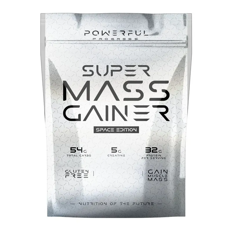 Гейнер Powerful Progress Super Mass Gainer, 1 кг - Чорничний чізкейк