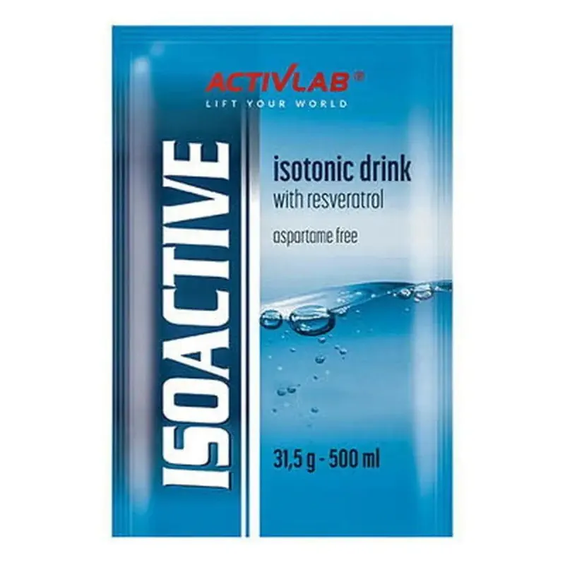 Ізотонік ActivLab Isoactive, 31.5 грам - Малина-лайм