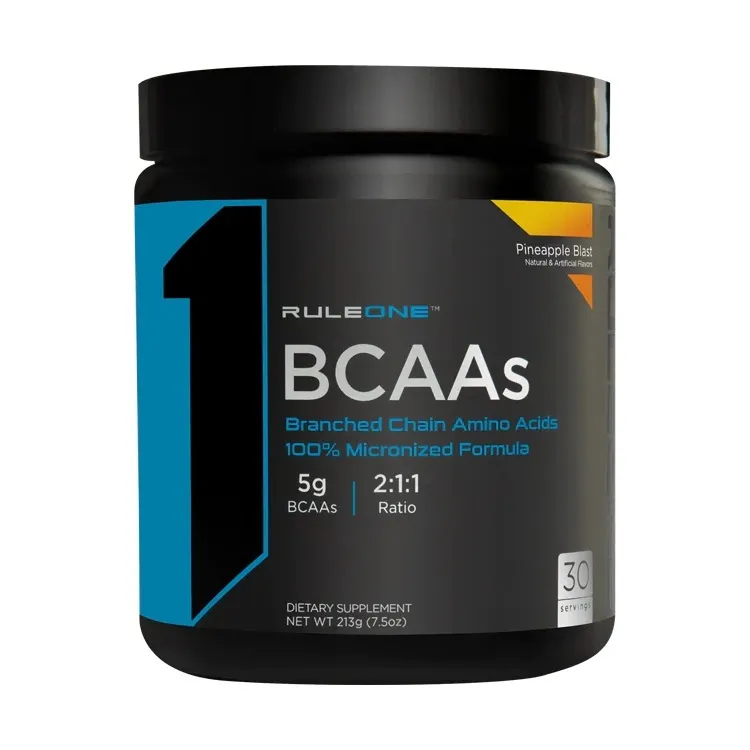 Амінокислота BCAA Rule 1 BCAA, 30 порцій - 213 г Ананас