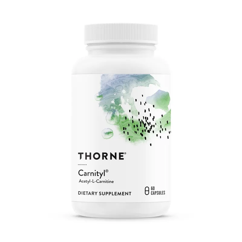 Жироспалювач Thorne Carnityl, 60 капсул