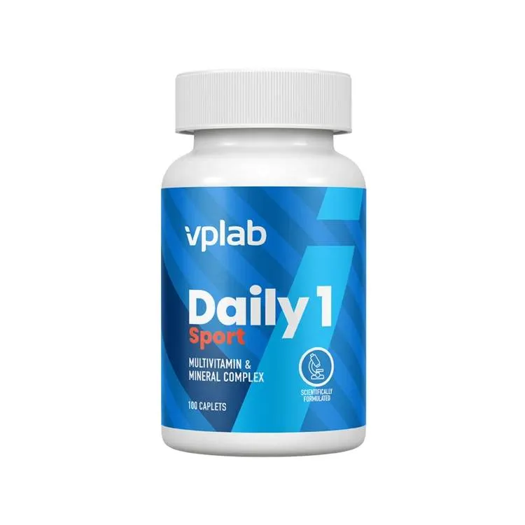 Вітаміни та мінерали VPLab Daily 1 Multivitamin, 100 каплет
