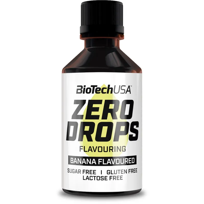 Замінник харчування BioTech Zero Drops, 50 мл - Банан