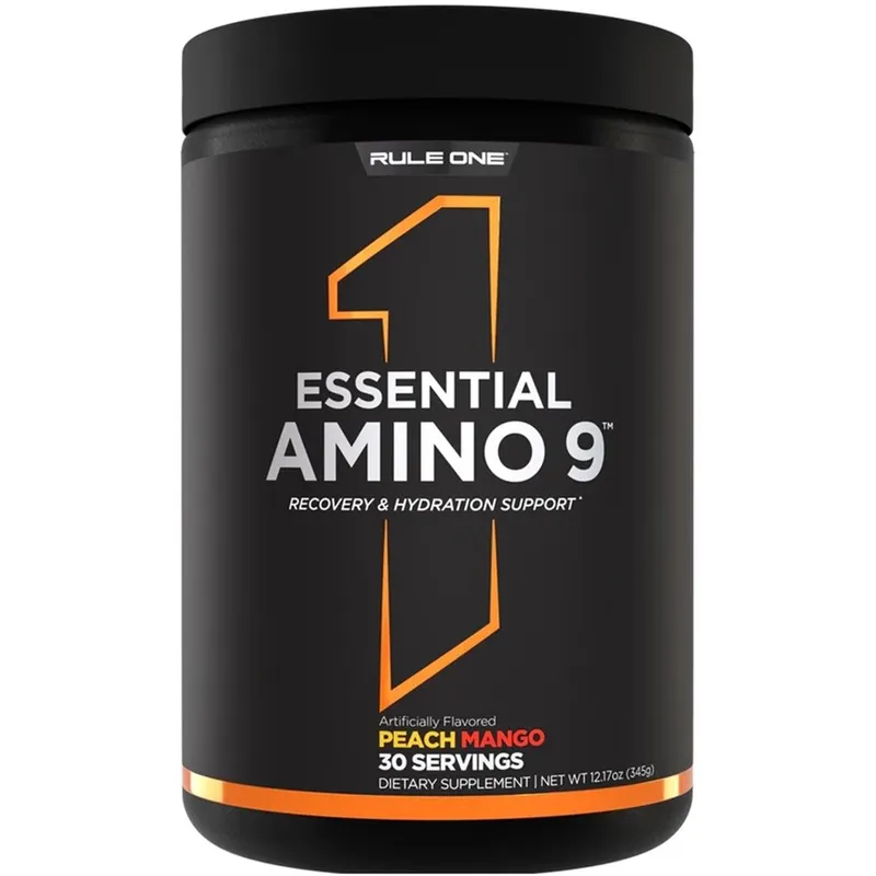 Амінокислота Rule 1 Essential Amino 9, 30 порцій - 345 г Манго-персик