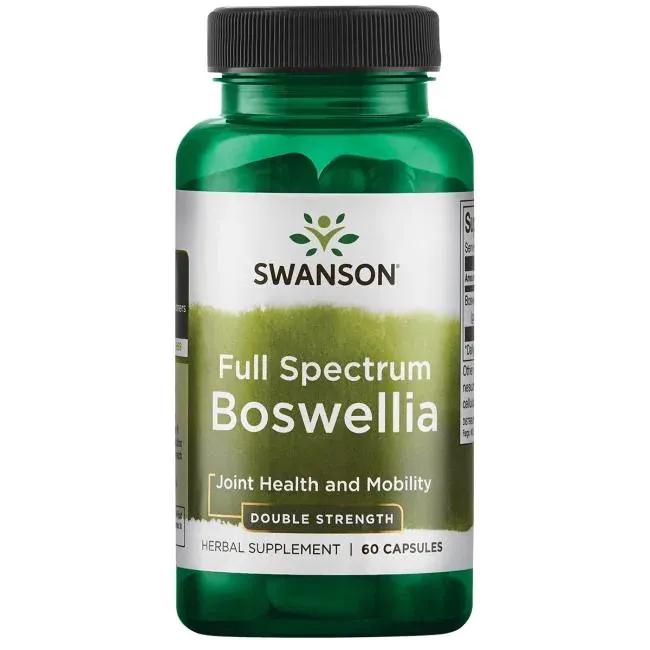 Натуральна добавка Swanson Boswellia 800 mg Full Spectrum, 60 капсул