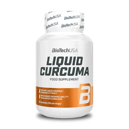 Натуральна добавка BioTech Liquid Curcuma, 30 капсул