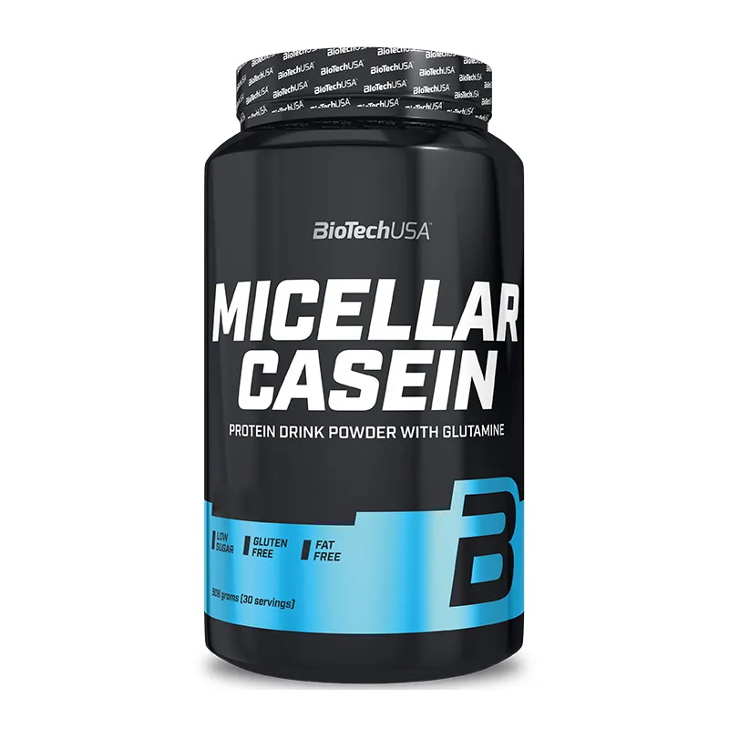 Протеїн BioTech Micellar Casein, 908 грам - Полуниця