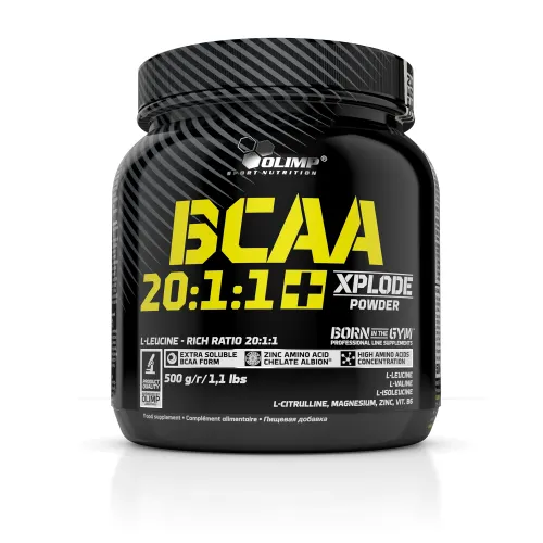 Амінокислота BCAA Olimp Sport Nutrition BCAA 20:1:1 Xplode, 500 грам - Груша