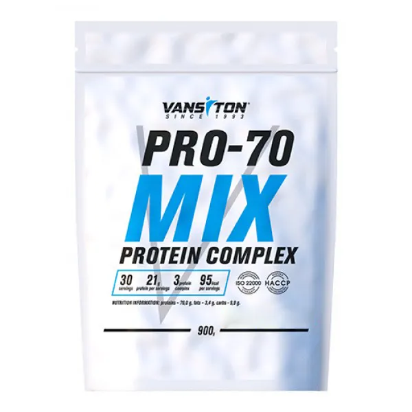 Протеїн Vansiton Pro-70 Mix, 900 грам - Шоколад
