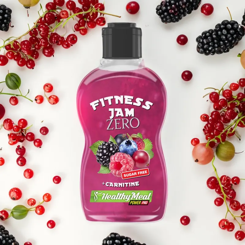 Фітнес джем Power Pro Fitness Jam Zero Sugar Free, 200 грам - Лісові ягоди з карнитином