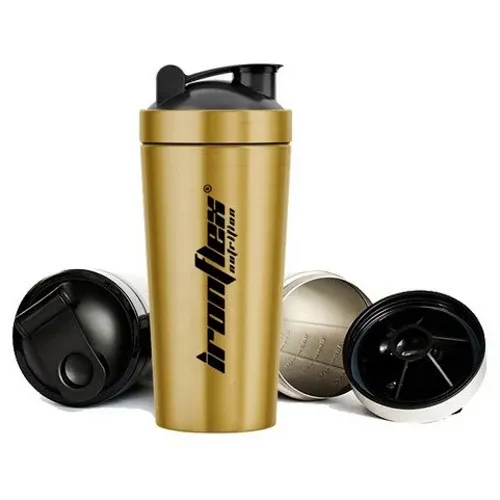 Шейкер IronFlex Shaker 750 мг, Gold металевий