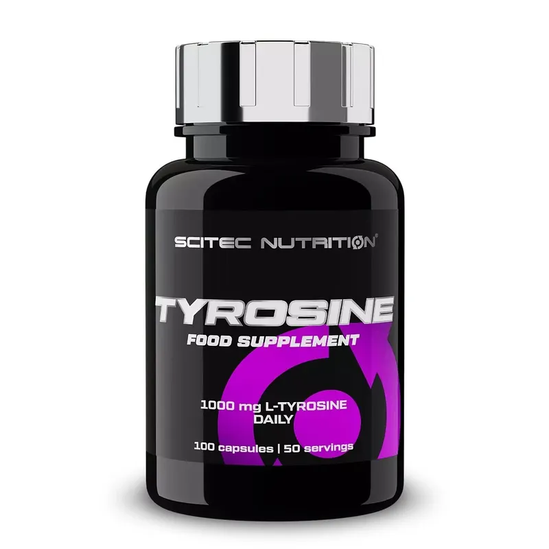 Амінокислота Scitec Nutrition Tyrosine, 100 капсул