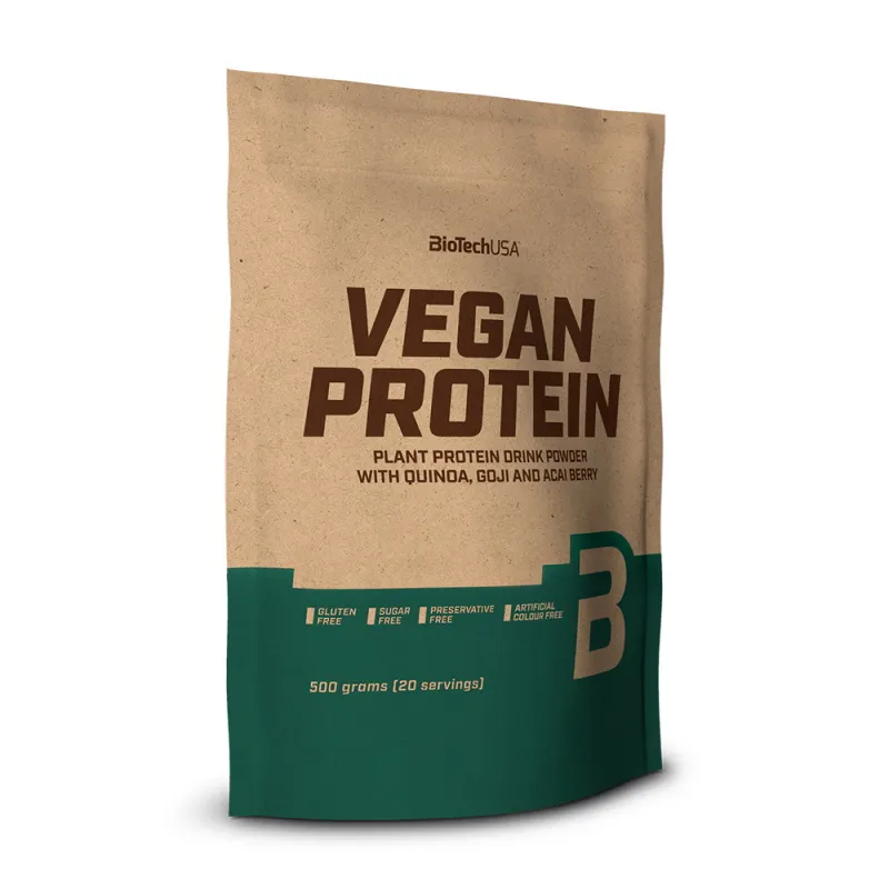 Протеїн BioTech Vegan Protein, 500 грам - Шоколад-кориця