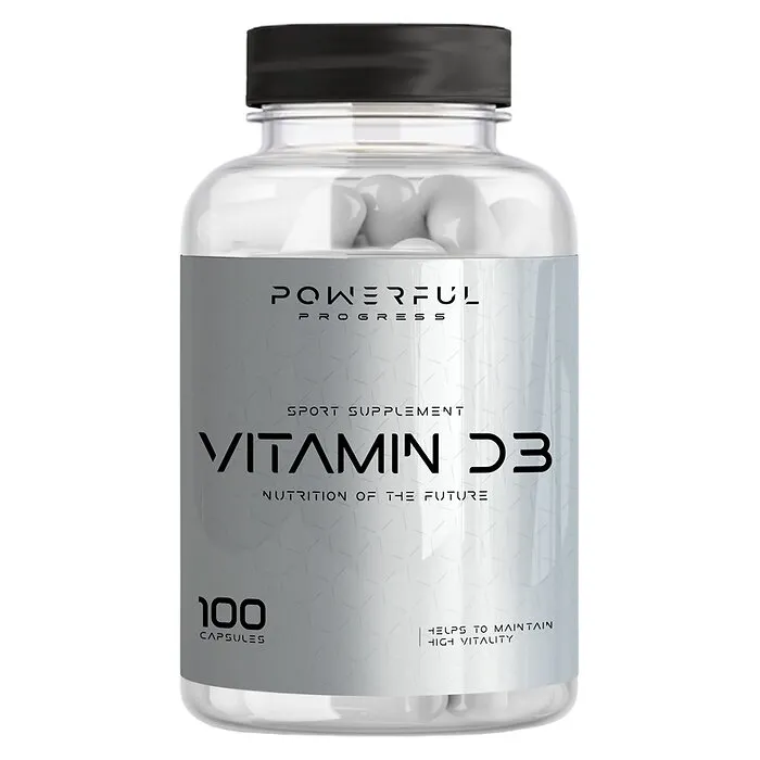 Вітамін D3 Powerful Progress Vitamin D3, 100 капсул