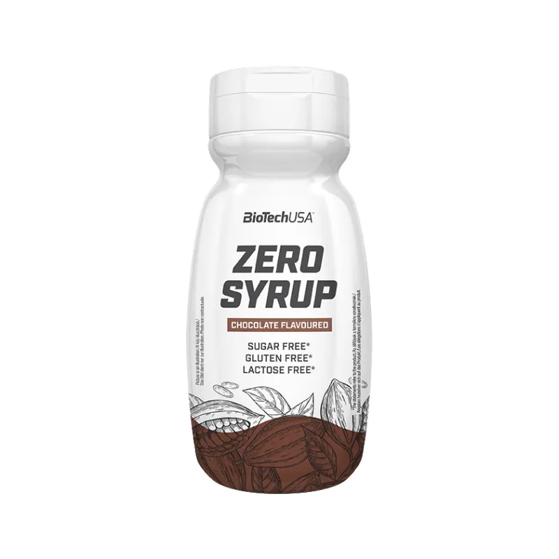 Замінник харчування BioTech Zero Syrup, 320 мл - Шоколад