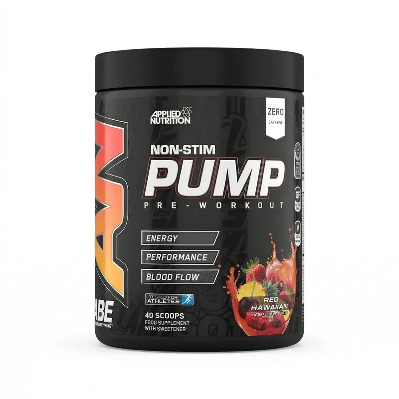 Передтренувальний комплекс Applied Nutrition ABE Pump Stim-Free, 500 грам - Red Hawaiian