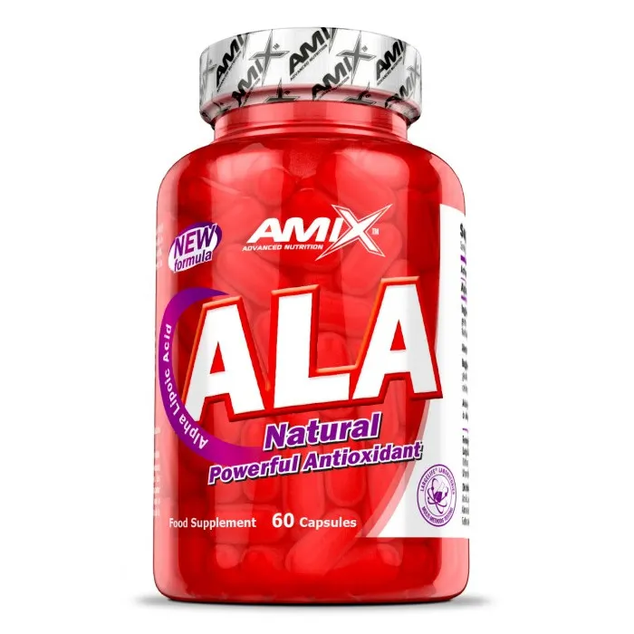 Натуральна добавка AMIX ALA 200 mg, 60 капсул
