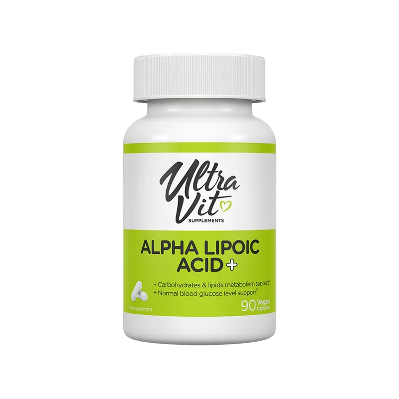 Натуральна добавка VPLab UltraVit Alpha Lipoic Acid+, 90 вегакапсул
