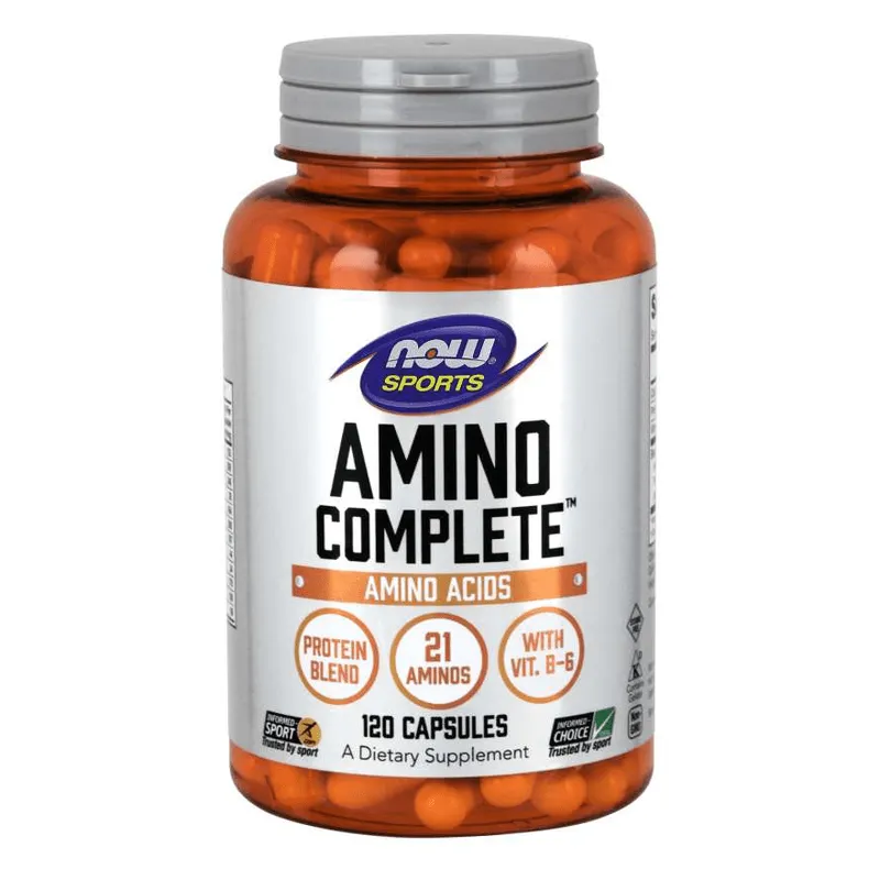 Амінокислота NOW Amino Complete, 120 капсул
