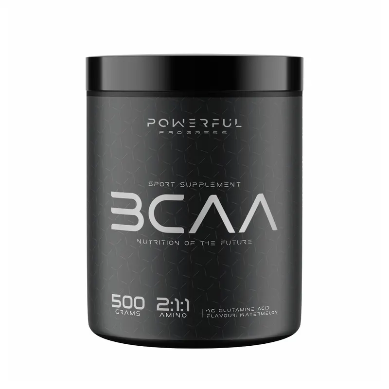 Амінокислота BCAA Powerful Progress BCAA 2: 1: 1, 500 грам - Кавун