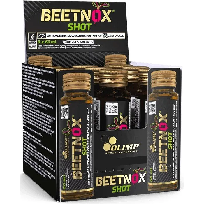 Натуральна добавка Olimp Sport Nutrition Beetnox Shot, 9*60 мл