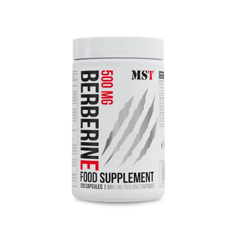 Берберин MST Nutrition Berberine 500 mg, 120 капсул