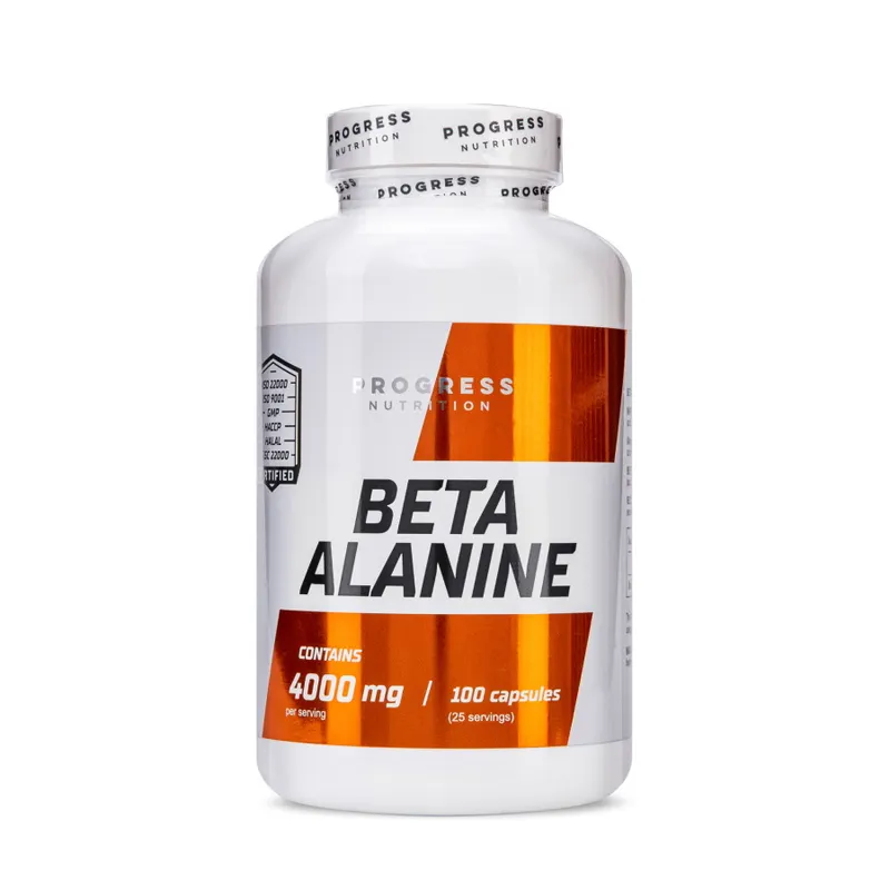 Амінокислота Progress Nutrition Beta Alanine, 100 капсул