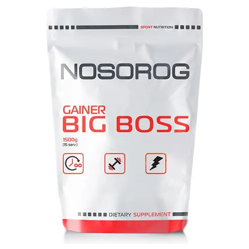 Гейнер Nosorog Big Boss Gainer, 1.5 кг - Ківі