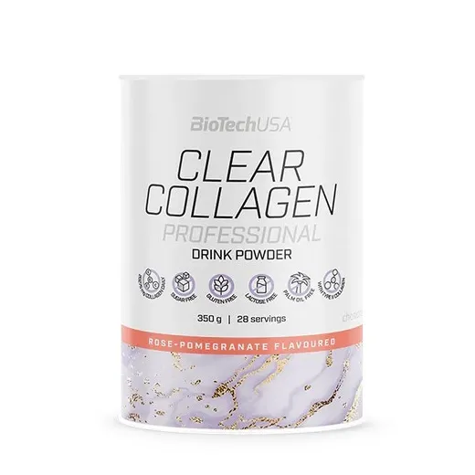 Колаген BioTech Clear Collagen Professional, 350 грам - Троянда-гранат для підтримки суглобів
