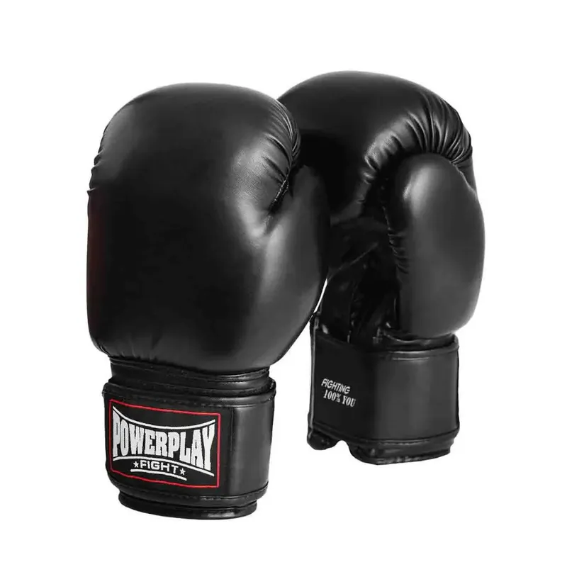 Рукавиці боксерські Power Play PP 3004, Black - 10 унцій