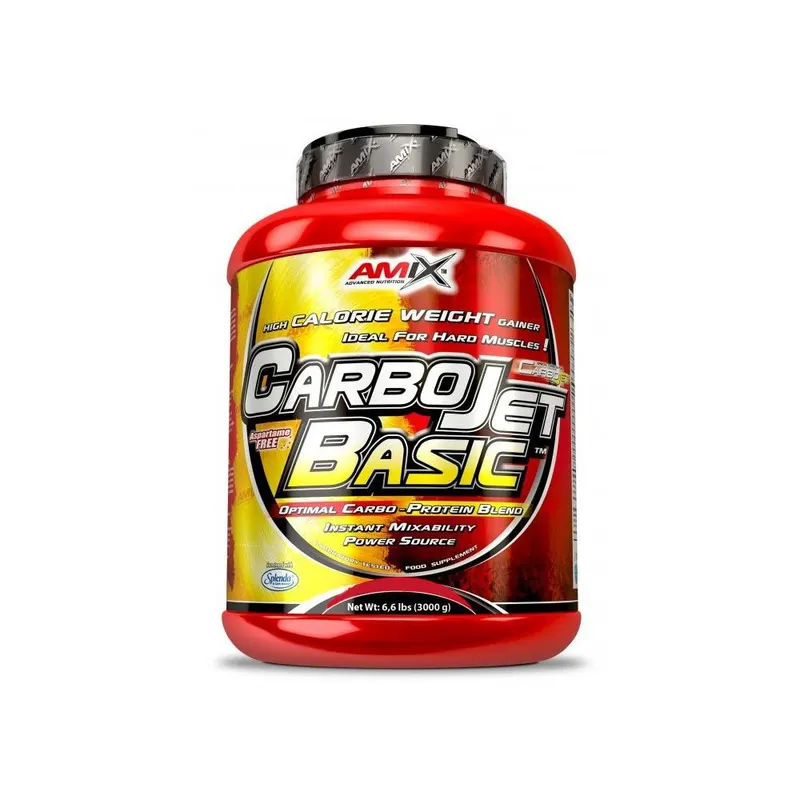 Гейнер AMIX CarboJet Basic, 3 кг - Ваніль