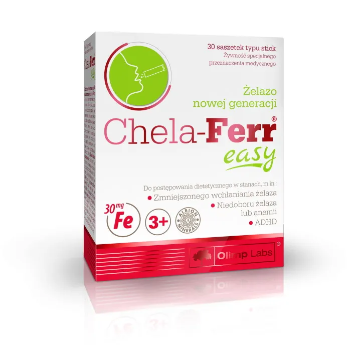 Вітаміни та мінерали Olimp Sport Nutrition Chela-Ferr Easy, 30 пакетиків