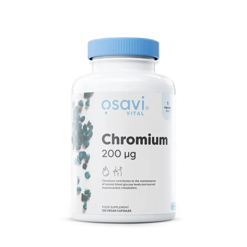 Піколінат хрому Osavi Chromium 200 mcg, 120 капсул