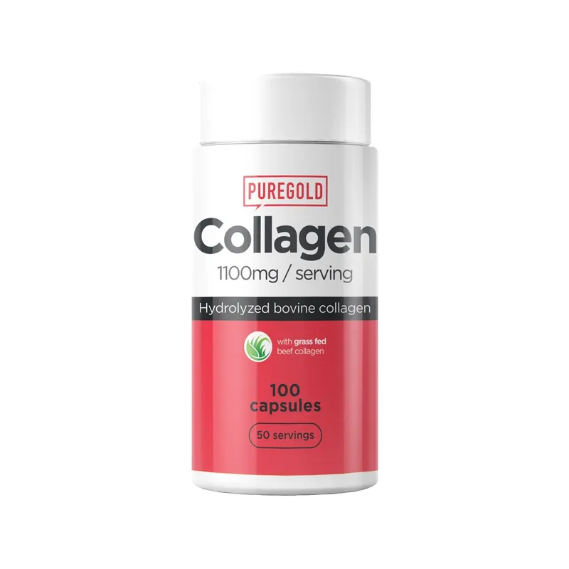 Препарат для суглобів і зв'язок Pure Gold Protein Collagen, 100  капсул