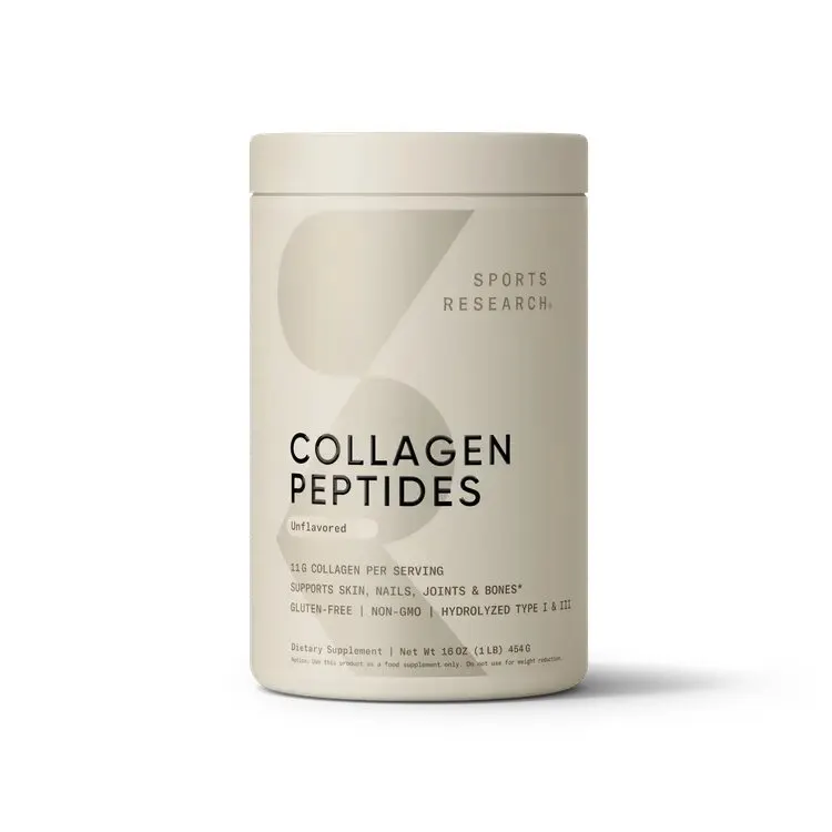 Колагенові пептиди Sports Research Collagen Peptides, 454 грам