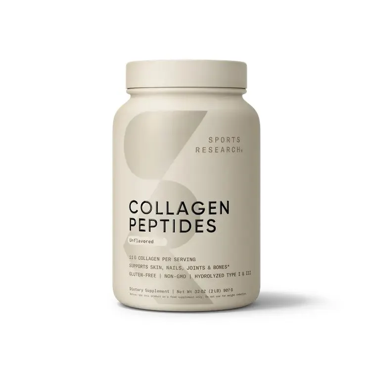 Колагенові пептиди Sports Research Collagen Peptides, 907 грам