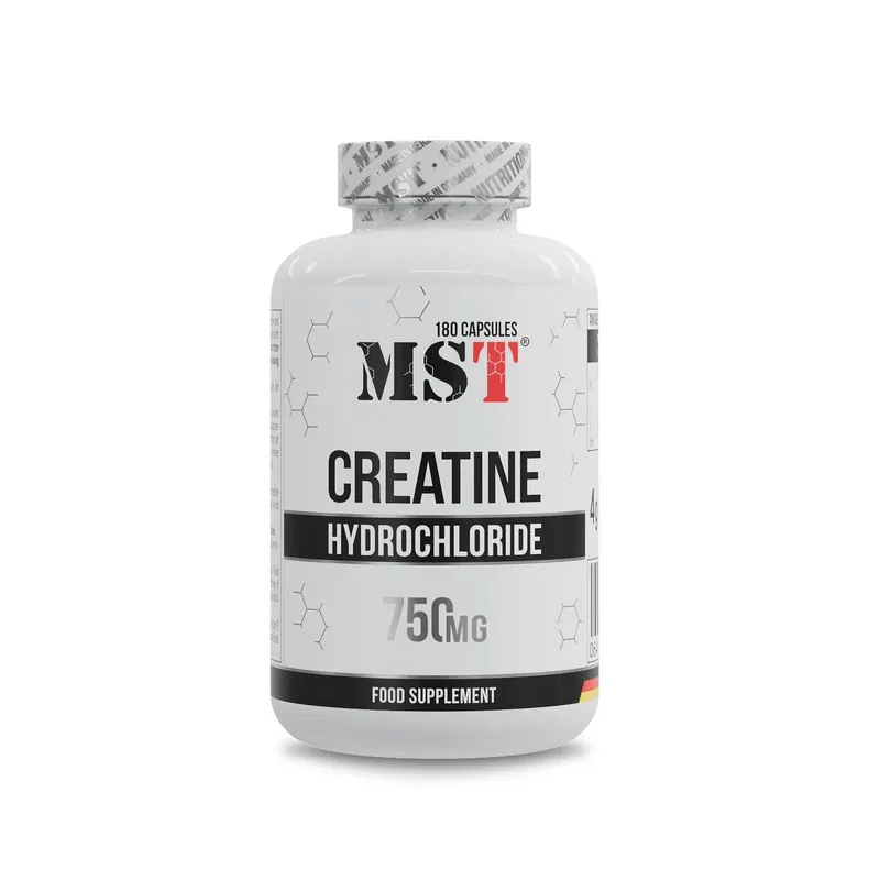 Креатин гідрохлорид MST Nutrition Creatine HCL, 180 вегакапсул