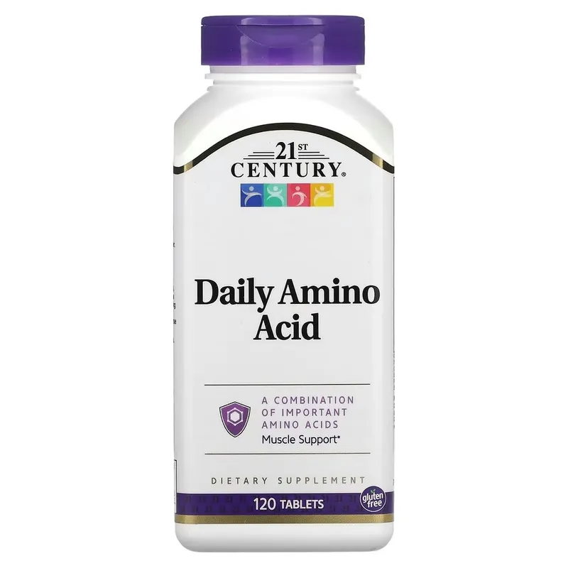Амінокислота 21st Century Daily Amino Acid, 120 таблеток