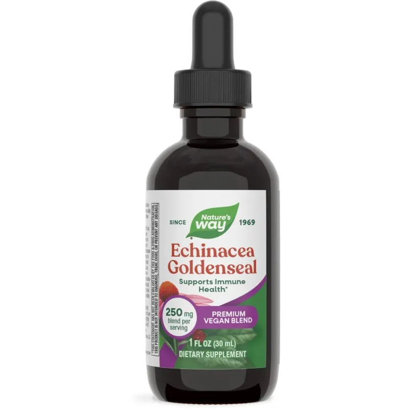 Рослинний комплекс Nature's Way Echinacea Goldenseal Premium Blend, 30 мл
