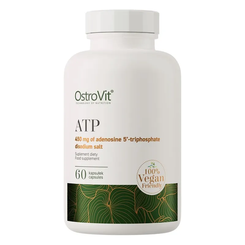 Натуральна добавка OstroVit Vege ATP, 60 капсул