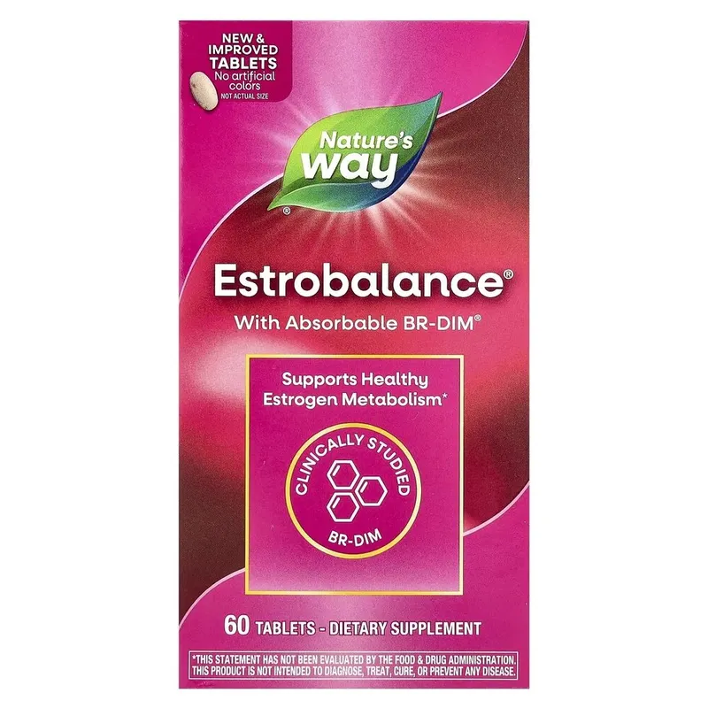 Вітаміни та мінерали Nature's Way Estrobalance with Absorbable BR-DIM, 60 таблеток