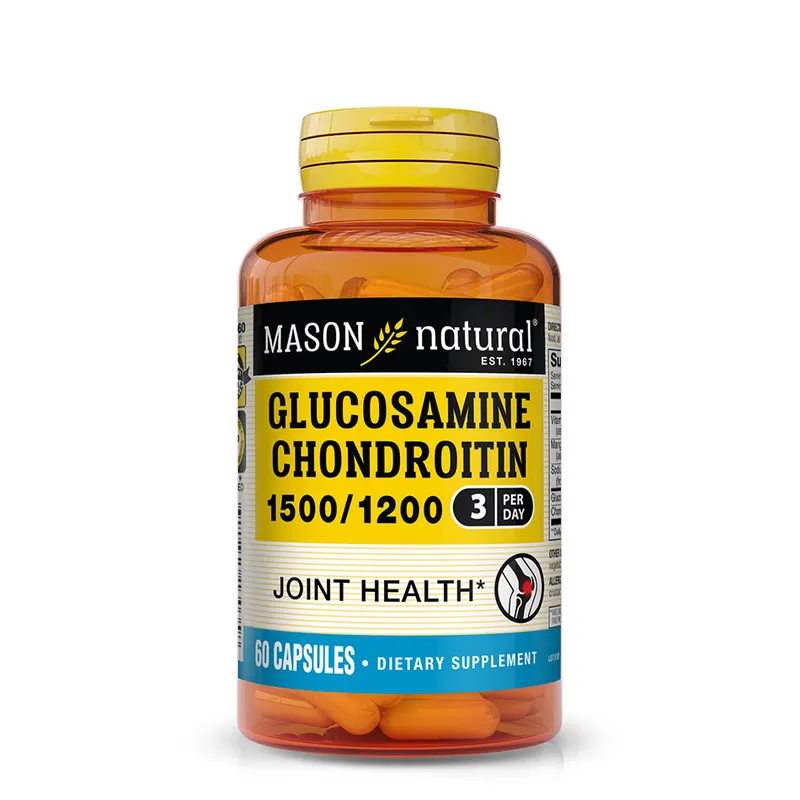 Препарат для суглобів і зв'язок Mason Natural Glucosamine Chondroitin 1500 mg/1200 mg, 60 капсул
