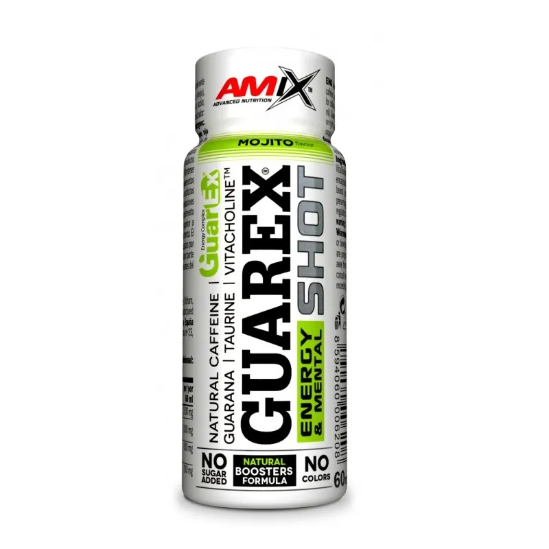 Передтренувальний комплекс AMIX Guarex Energy and Mental, 60 мл - Мохіто