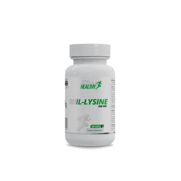 Лізін Healthy L-Lysine, 60 капсул для підтримки імунної системи