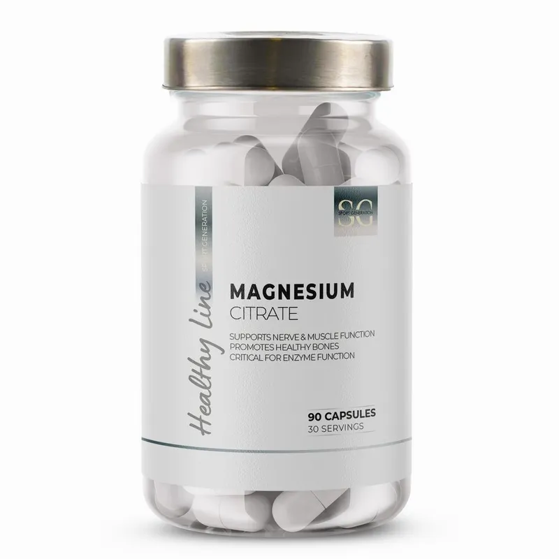 Цитрат магнію Sport Generation Healthy Line Magnesium Citrate, 90 капсул