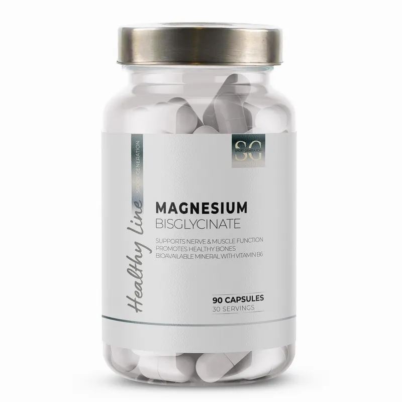 Магній бісгліцинат Sport Generation Healthy Line Magnesium Bisglycinate, 90 капсул